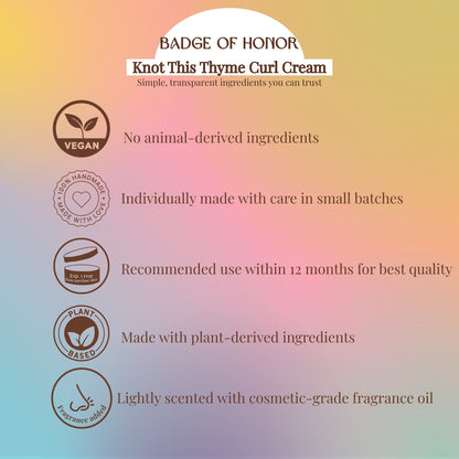 Knot This Thyme Curl Cream