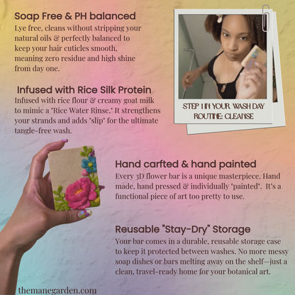 Herbal Milk & Petals Shampoo Bar